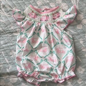 Amazon Pink and Green Kids One Piece Bodysuit